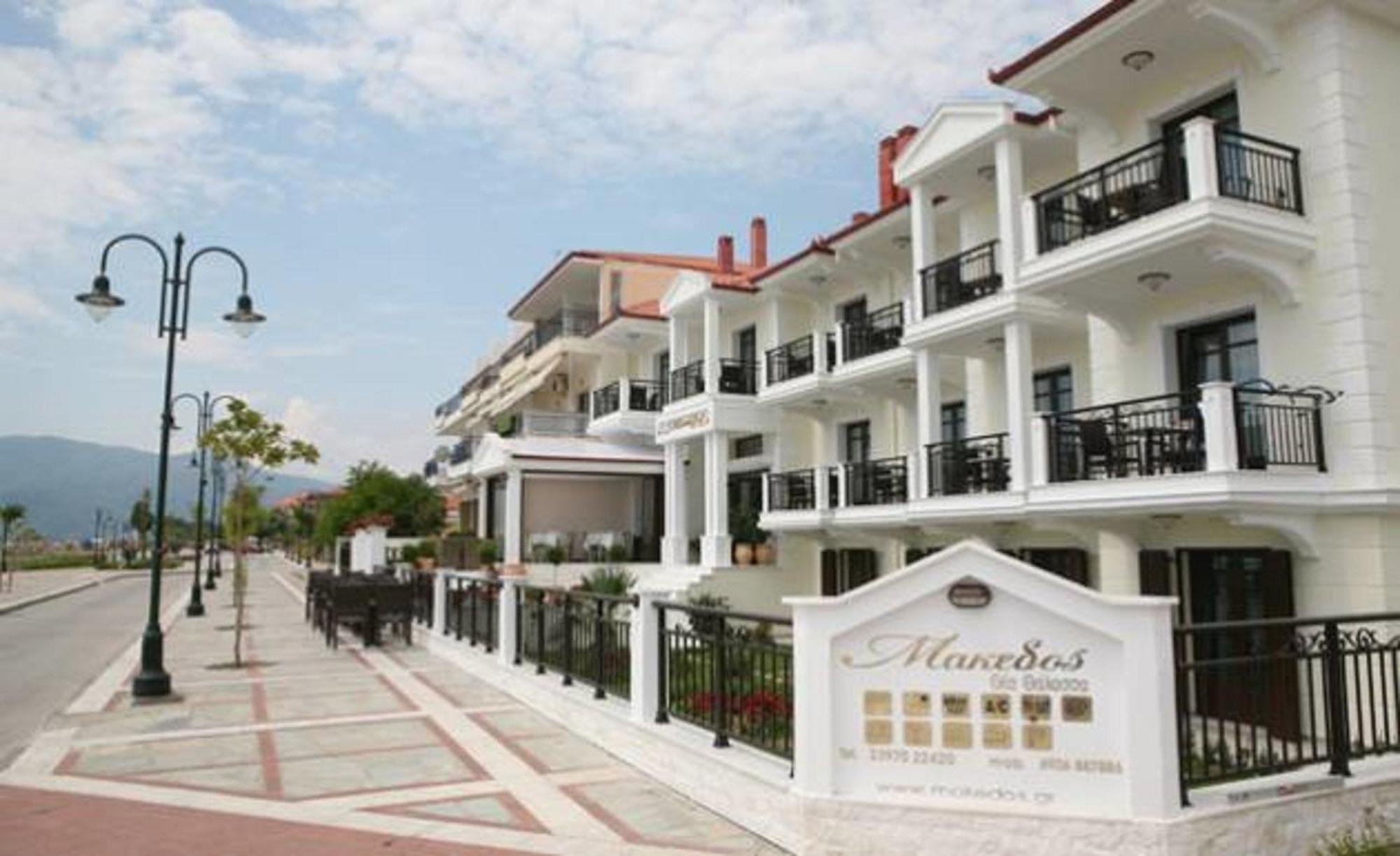 Makedos Sea View Apartamento Vrasná Exterior foto